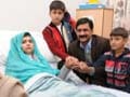Malala's wounded friends back in school