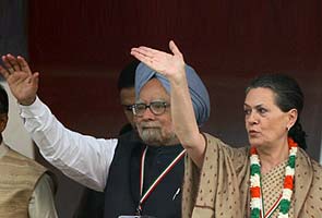 Congress gambles on reforms, FDI at Delhi rally