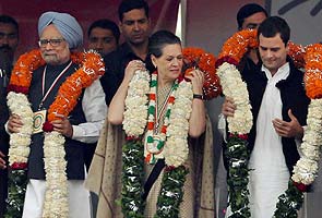 Rahul Gandhi leads Congress' charge at mega rally; backs Government on reforms