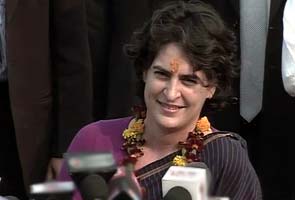 Priyanka Gandhi visits Amethi