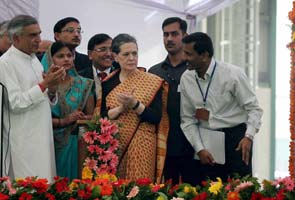 Sonia Gandhi inaugurates rail coach factory, flags off coaches