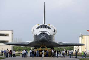 Final 10-mile trek for space shuttle Atlantis 