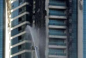 Major fire at a high-rise in Dubai