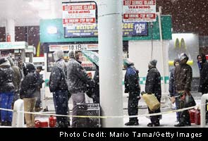 New York city orders rationing of gasoline at stations