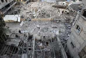 Israel air raids in Gaza kill eight, destroy Hamas cabinet headquarters