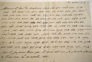 Napoleon's secret coded Kremlin letter on sale