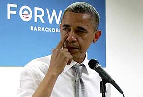 Aww... Teary Barack Obama's thank you to campaign workers