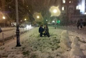 Blog from New York: The new storm brings snow, lots of it