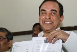 Subramanian Swamy seeks derecognition of Congress, files plea before Election Commission