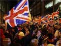 Mob storms Belfast City Hall over UK flag vote