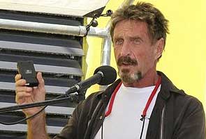 Software guru John McAfee wants to return to US