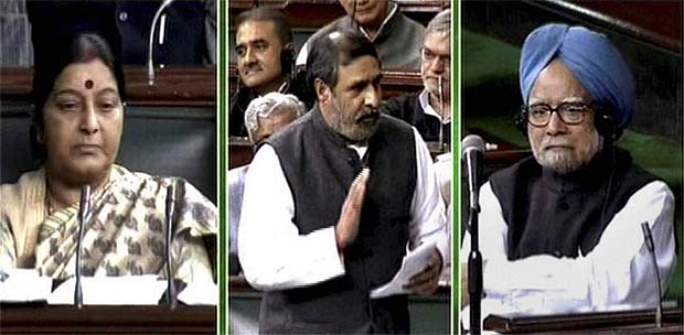 Govt wins FDI vote in Lok Sabha with Mulayam, Mayawati's help