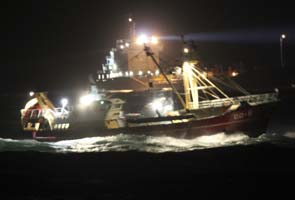 Search for seven bodies in Dutch shipping accident abandoned