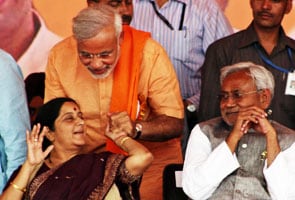 Nitish Kumar mum on Narendra Modi's victory