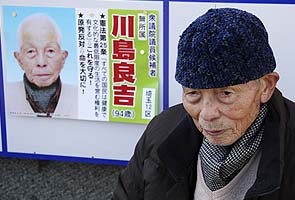 In Japan, a sprightly 94-year-old fights election battle