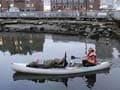 Man's home a 14-foot canoe in Boston Harbor