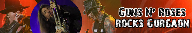 Guns N' Roses rock Gurgaon
