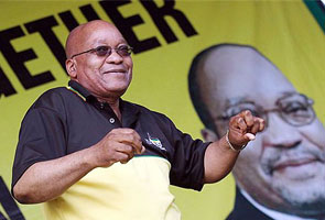 South African president Jacob Zuma wins ANC leadership vote by landslide