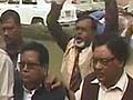 Left, Trinamool Congress MLAs scuffle in Bengal Assembly