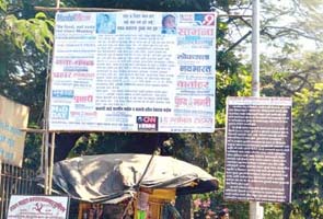 Desperate mother puts up posters for missing baby