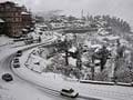 Snow in nearby hills of Shimla, Manali triggers rush of tourists