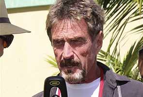 Software founder John McAfee captured: report