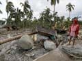 Isolated Philippine typhoon victims running out of food