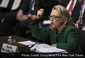 Hillary Clinton defends her actions before and after Libya attack