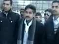Congress legislator facing murder charges takes oath in Himachal Pradesh, BJP protests