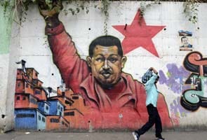Supporters rally in show of support for Hugo Chavez