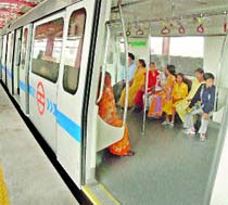 At night, special women paramilitary teams deployed for Delhi Metro