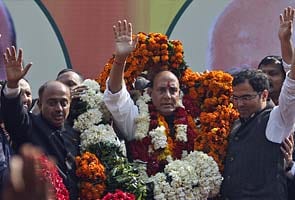 Rajnath Singh elected unopposed as BJP President