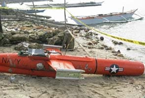 US says crashed drone drifted into Philippine sea