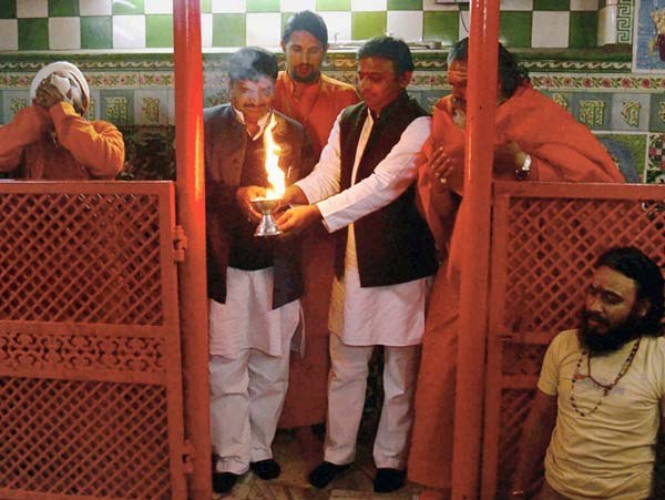 VIP at Kumbh: Akhilesh Yadav, Chief Minister