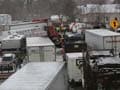 Two children, one adult die in Detroit freeway pileups