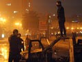 Egypt police, protesters clash over uprising court case