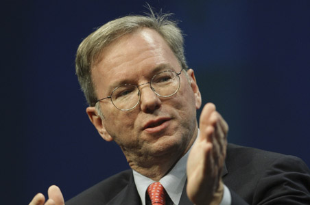 Google's Eric Schmidt urges Internet openness in North Korea 