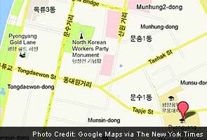 Google map's new target: secretive North Korea Google map's new target: secretive North Korea