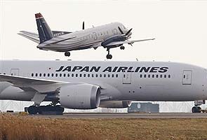 Japan Airlines jet leaks fuel in Boston