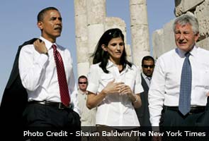Hagel said to be defence choice; battle foreseen