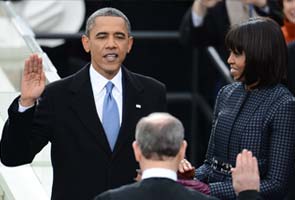 Barack Obama publicly sworn in for second term