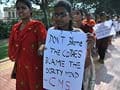 Students protest against Puducherry government's dress code idea for girls