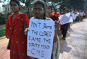 Students protest against Puducherry government's dress code idea for girls