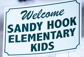 Sandy Hook kids head to school for first time since attack