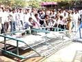 Telangana protesters clash with police; Congress leader meets Governor