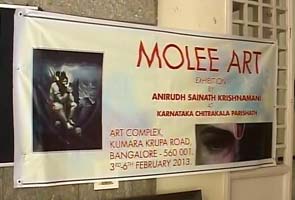 In Bangalore, moral policing means three paintings face the wall