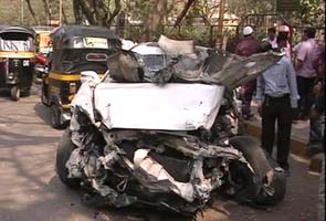 Speeding Honda Accord kills two, injures five in Mumbai