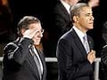 Barack Obama salutes Leon Panetta as he prepares to retire