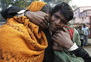 Two days after stampede, Chief Minister Akhilesh Yadav in Allahabad today