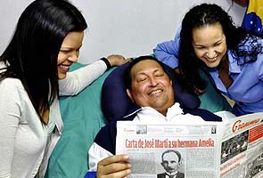 Venezuela publishes first photos of Hugo Chavez since surgery